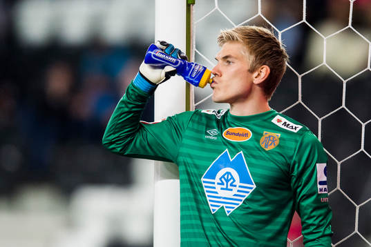 Goalkeeper Andreas Lie of Aalesund