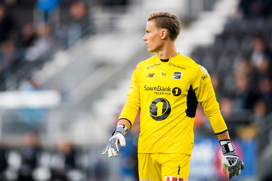 Goalkeeper Sondre Rossbach of Odd