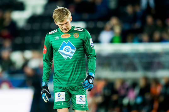 Goalkeeper Andreas Lie of Aalesund