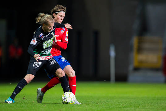 Varbergs Oliver Silverholt och Helsingborgs Max Svensson