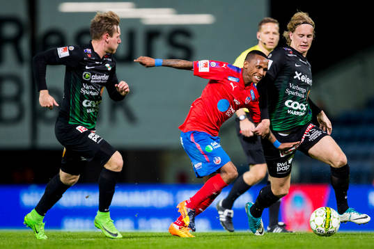 Helsingborgs Bradley Surprise Ralani och Varbergs Gustav