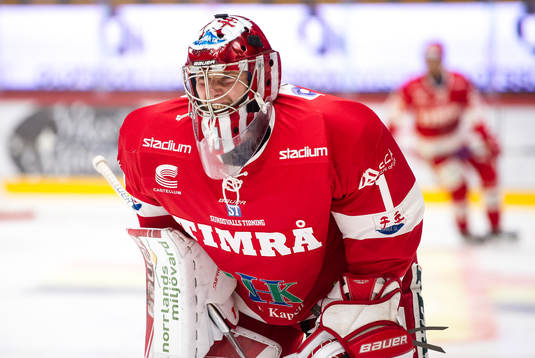 Timrås målvakt Victor Brattström