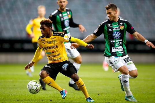 Frejs Dida Rashidi och GAIS Daniel Bennassar Nilsson