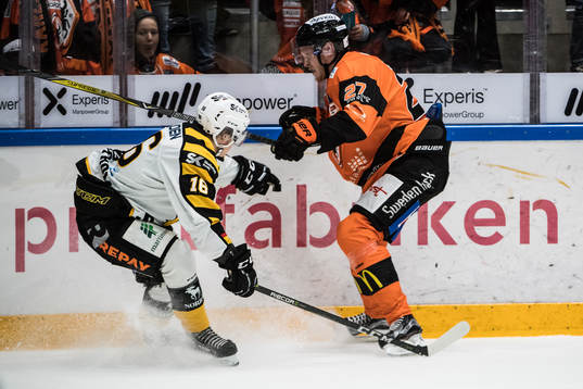 Skellefteås Linus Lindström  och Karlskronas Henrik