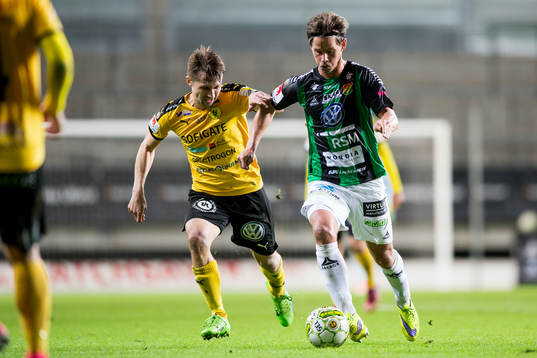 Frejs Adam Gradén mot GAIS Dusan Djuric