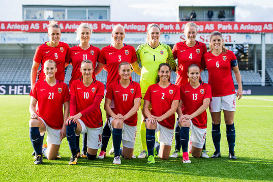 Norway's starting eleven