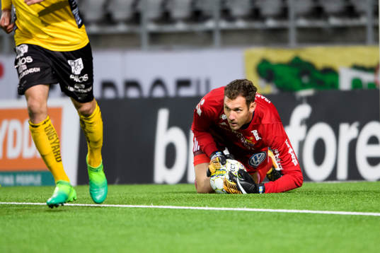 Djurgårdens målvakt Andreas Isaksson