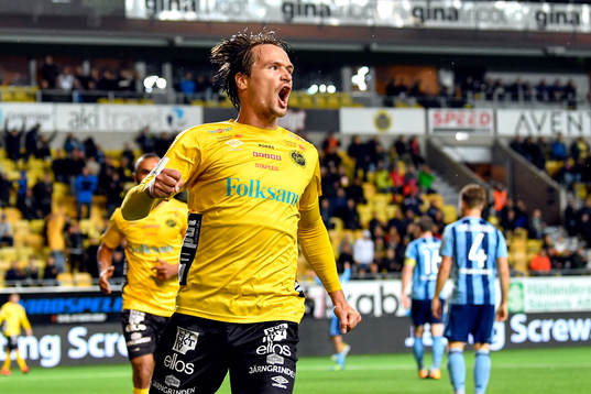 Elfsborgs Viktor Prodell jublar