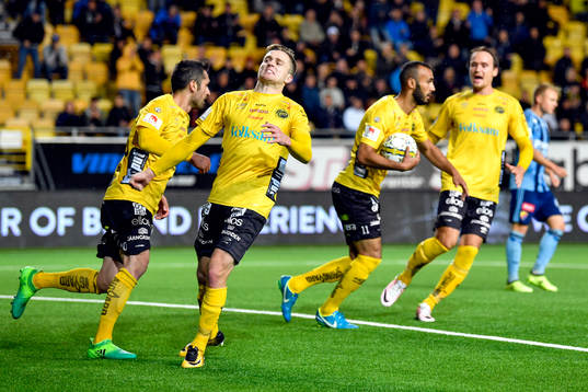 Elfsborgs Issam Jebali jublar