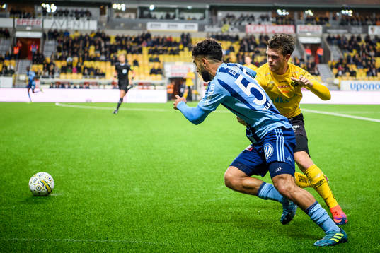 Elfsborgs Jesper Manns och Djurgårdens Othman El Kabir