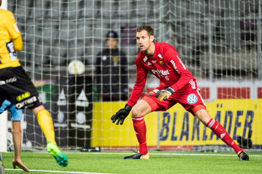 Djurgårdens målvakt Andreas Isaksson