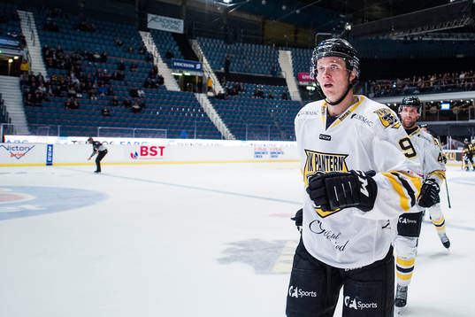 Panterns Kim Johansson jublar