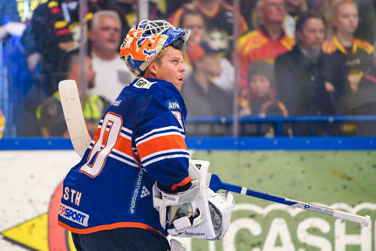 Växjös målvakt Viktor Fasth