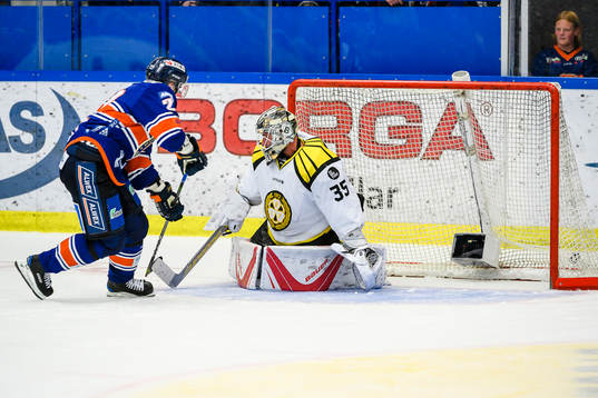 Växjös Janne Pesonen sätter sin straff bakom Brynäs