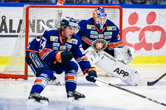 Växjös målvakt Viktor Fasth