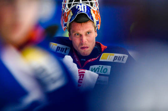Växjös målvakt Viktor Fasth