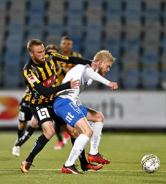 Häckens Alexander Faltsetas och Norrköpings Kalle Holmberg