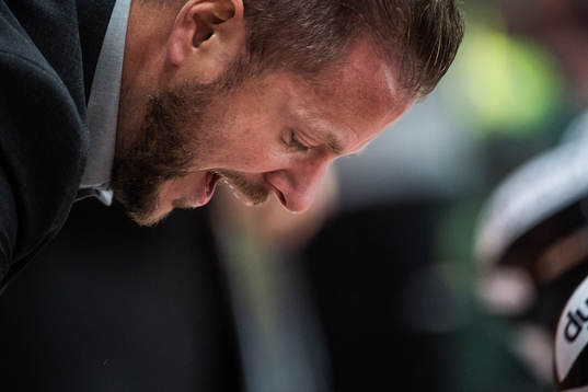 Karlskronas assisterande tränare Mikael Aaro