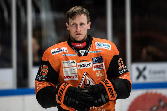 Karlskronas David Printz utan hjälm