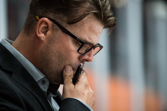 Karlskronas tränare Ove Molin deppar