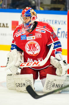 Västerviks målvakt Jonas Fransson