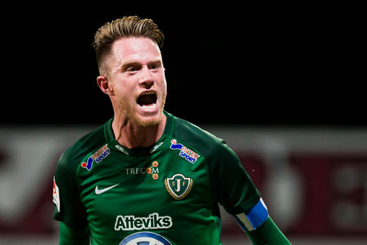 Jönköpings Tommy Thelin jublar