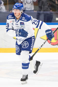 Leksands David Åslin jublar