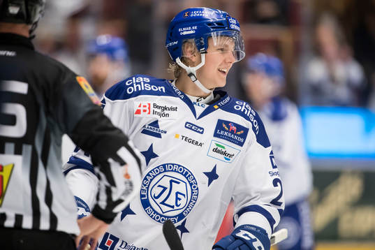 Leksands Isak Skedung jublar