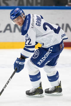 Leksands Martin Grönberg  i ishockeymatchen i