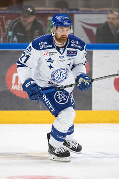 Leksands Mattias Ritola  i ishockeymatchen i