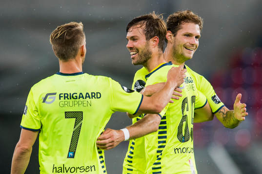 Ole Jørgen Halvorsen, Patrick Mortensen and Joackim