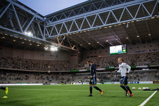 IFK Göteborgs spelare på Tele2 arena