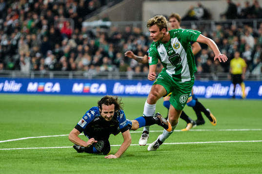 IFK Göteborgs Mikkel Diskerud och Hammarbys Marcus