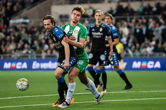 IFK Göteborgs Mikkel Diskerud och Hammarbys Marcus