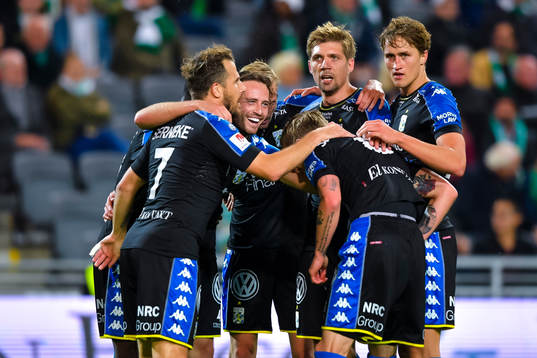 IFK Göteborgs Mikkel Diskerud jublar