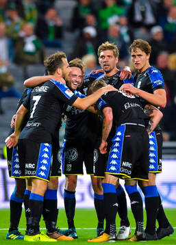 IFK Göteborgs Mikkel Diskerud jublar