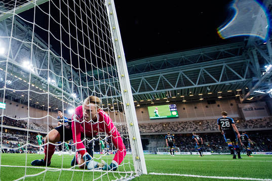IFK Göteborgs målvakt Pontus Dahlberg deppar