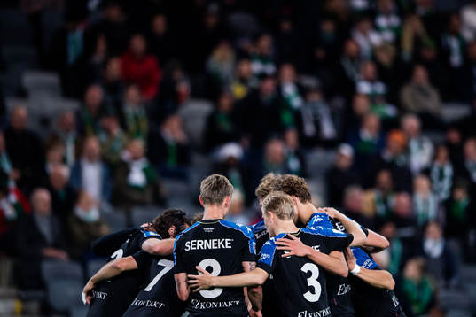 IFK Göteborgs spelare samlas