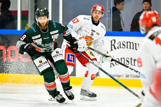 Tingsryds Måns Hermansson och Almtunas Oscar Milton
