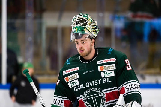 Tingsryds målvakt Niklas Rubin
