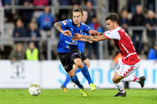 Halmstads Pontus Silfwer och Kalmars Herman Hallberg