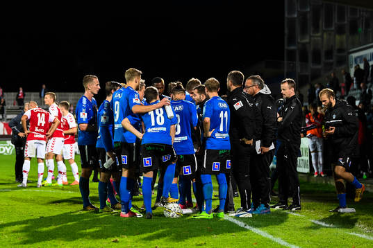 Halmstads spelare samlade