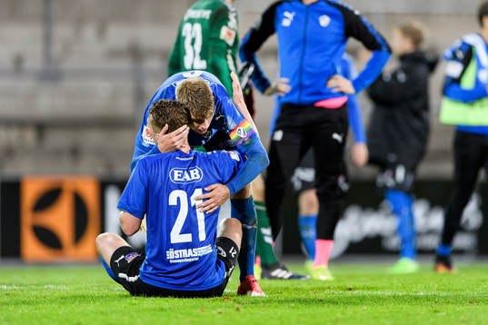 Marcus Mathisen och Andreas Bengtsson deppar