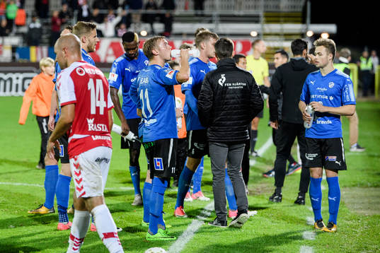 Halmstads spelare samlade