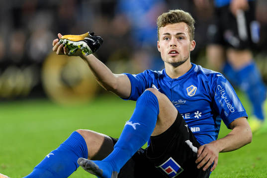 Halmstads Gabriel Gudmundsson deppar