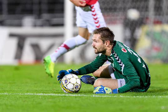 Kalmars målvakt Lucas Hägg-Johansson