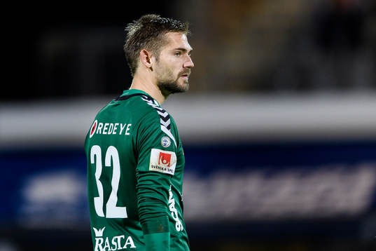 Kalmars målvakt Lucas Hägg-Johansson