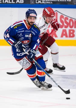 Oskarshamns Kevin Marshall och Modos Oskar Stål Lyrenäs
