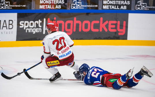 Modos Oscar Öhman och Oskarshamns Robin Söderqvist