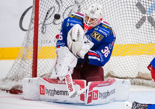 Oskarshamns målvakt Wictor Ragnewall